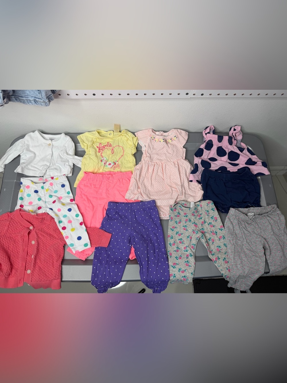 Baby girls bundle size 6M
